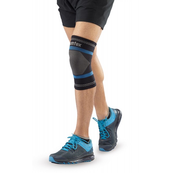 Omtex Superior Elastic Knee Support Black